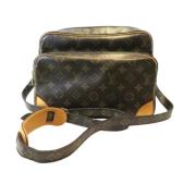 Louis Vuitton Vintage Pre-owned Tyg louis-vuitton-vskor Brown, Dam