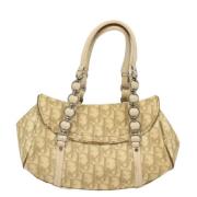 Dior Vintage Pre-owned Laeder handvskor Beige, Dam