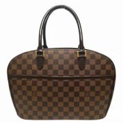 Louis Vuitton Vintage Pre-owned Tyg louis-vuitton-vskor Brown, Dam