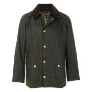 Barbour Stilig Vinter Vaxjacka Green, Herr