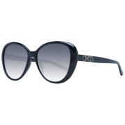 Jimmy Choo Svarta Kvinnor Solglasögon Rund Gradient Black, Unisex