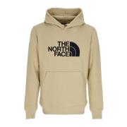 The North Face Khaki Stone Hoodie med Känguruficka Beige, Herr