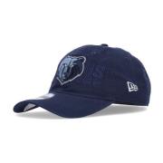 New Era Memphis Grizzlies Böjd Skärmkeps Blue, Unisex