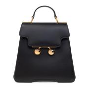 Marni Läder ryggsäck Black, Dam