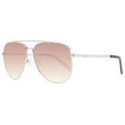 Guess Roséguld Aviator Solglasögon Yellow, Unisex