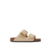 Birkenstock Arizona Big Buckle Beige, Dam