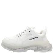 Balenciaga Polyester sneakers White, Herr