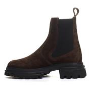 Hogan Bruna Chelsea Boots i ankelhöjd Brown, Dam