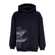 Dolly Noire Tokyo Svart Hoodie Herr Sweatshirt Black, Herr