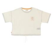 Timberland Vintage White Cropped Tee Kortärmad Beige, Dam