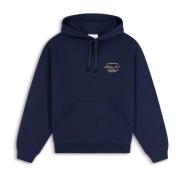 Axel Arigato Château Axel Hoodie Blue, Herr