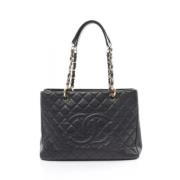 Chanel Vintage Pre-owned Laeder chanel-vskor Black, Dam