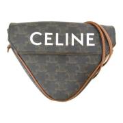 Celine Vintage Pre-owned Canvas celine-vskor Black, Dam