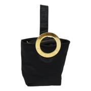 Celine Vintage Pre-owned Nylon necessrer Black, Dam