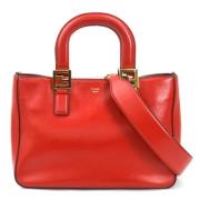 Fendi Vintage Pre-owned Laeder handvskor Red, Dam