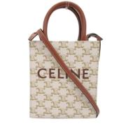 Celine Vintage Pre-owned Canvas celine-vskor Brown, Dam