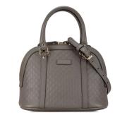 Gucci Vintage Pre-owned Laeder gucci-vskor Gray, Dam