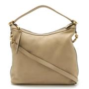 Gucci Vintage Pre-owned Laeder gucci-vskor Beige, Dam