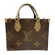 Louis Vuitton Vintage Pre-owned Tyg louis-vuitton-vskor Brown, Dam