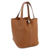 Hermès Vintage Pre-owned Laeder handvskor Brown, Dam