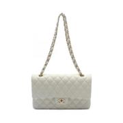 Chanel Vintage Pre-owned Laeder chanel-vskor White, Dam