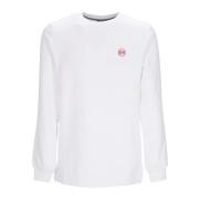 Dolly Noire Barcellona X Dlynr Crewneck Sweatshirt Vit White, Herr