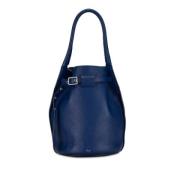 Celine Vintage Pre-owned Laeder celine-vskor Blue, Dam