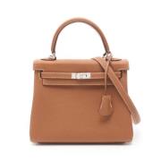 Hermès Vintage Pre-owned Laeder handvskor Brown, Dam