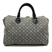 Louis Vuitton Vintage Pre-owned Tyg louis-vuitton-vskor Blue, Dam