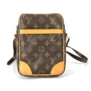 Louis Vuitton Vintage Pre-owned Tyg louis-vuitton-vskor Brown, Dam