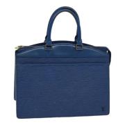 Louis Vuitton Vintage Pre-owned Laeder handvskor Blue, Dam