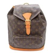 Louis Vuitton Vintage Pre-owned Canvas louis-vuitton-vskor Brown, Dam