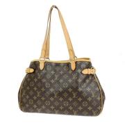 Louis Vuitton Vintage Pre-owned Canvas louis-vuitton-vskor Brown, Dam