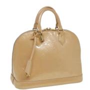 Louis Vuitton Vintage Pre-owned Laeder handvskor Beige, Dam