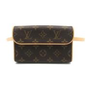 Louis Vuitton Vintage Pre-owned Canvas louis-vuitton-vskor Brown, Dam