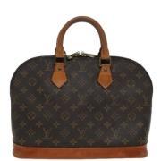 Louis Vuitton Vintage Pre-owned Canvas louis-vuitton-vskor Brown, Dam