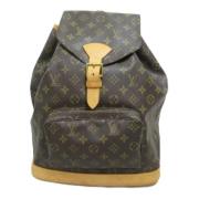 Louis Vuitton Vintage Pre-owned Canvas louis-vuitton-vskor Brown, Dam