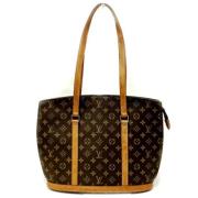 Louis Vuitton Vintage Pre-owned Tyg louis-vuitton-vskor Brown, Dam