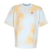 Adidas Blå Orange Dam T-shirt Mjuk passform Multicolor, Dam