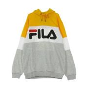 Fila Blockerad Hoodie Ljusgrå Melange Multicolor, Herr