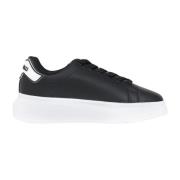 Just Cavalli Svarta Sneakers med Logotyp Black, Dam