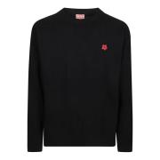 Kenzo Boke Flower Sweater Black, Herr