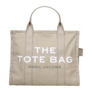 Marc Jacobs Beige Canvas Toteväska Stilren Beige, Dam