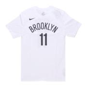 Nike Kyrie Irving Brooklyn Nets T-shirt White, Herr