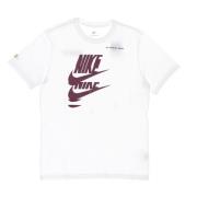 Nike Sportkläder Essentials+ Sport Tee Vit/sangria White, Herr