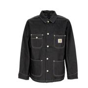 Carhartt Wip Svart Denim Chore Coat Jacka Black, Herr