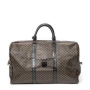 Celine Vintage Pre-owned Belagd canvas resvskor Brown, Unisex