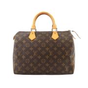 Louis Vuitton Vintage Pre-owned Canvas louis-vuitton-vskor Brown, Dam