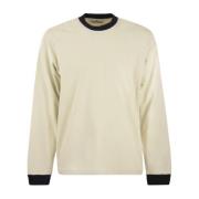 Stone Island Långärmad Casual T-shirt White, Herr