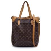 Louis Vuitton Vintage Pre-owned Canvas louis-vuitton-vskor Brown, Dam